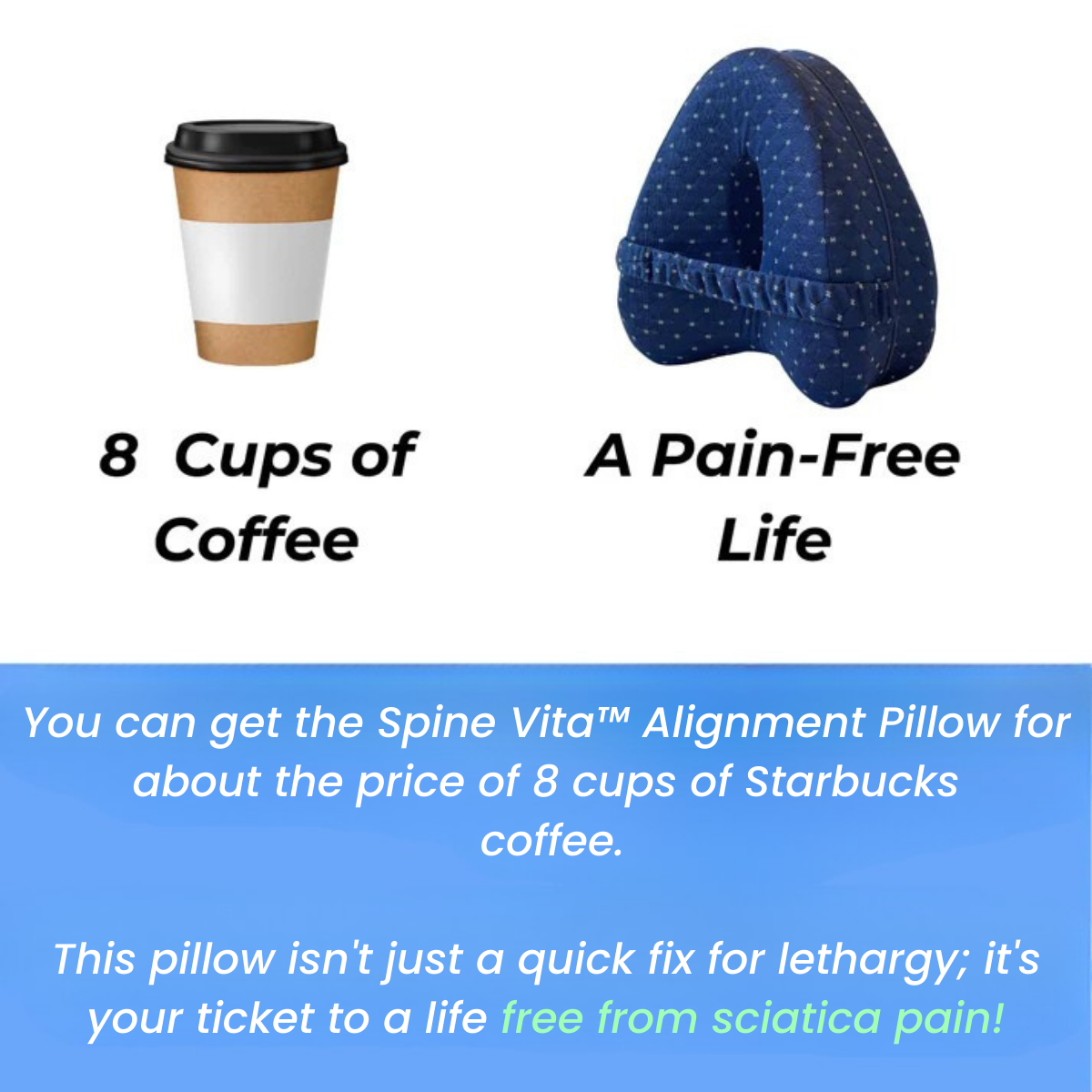 Spine Vita ™ Alignment Pillow