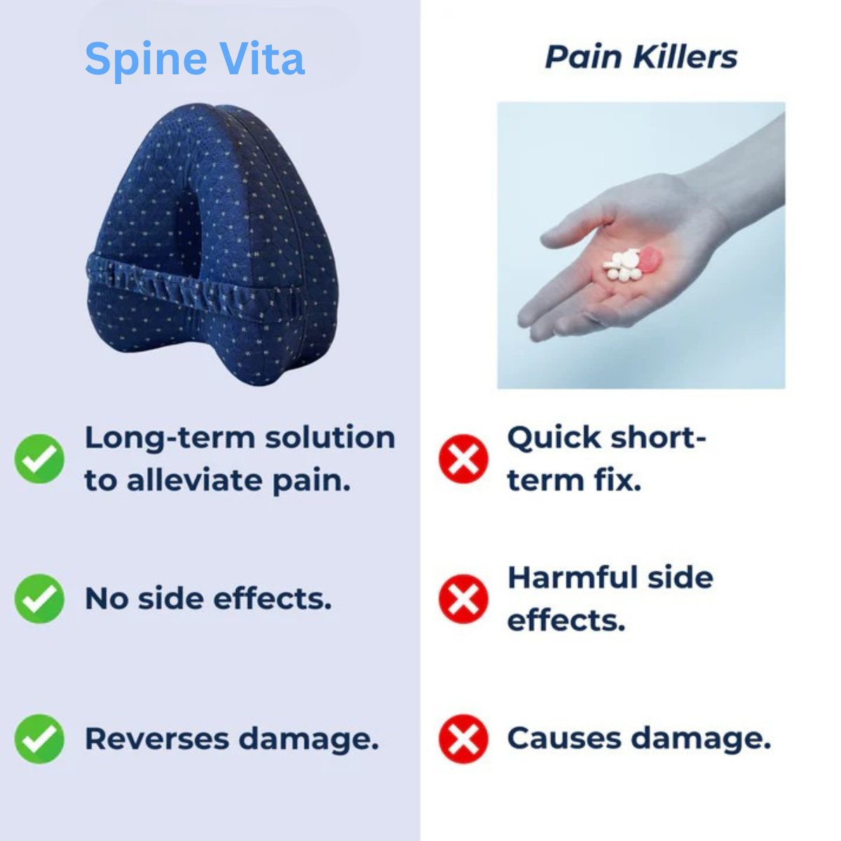 Spine Vita ™ Alignment Pillow